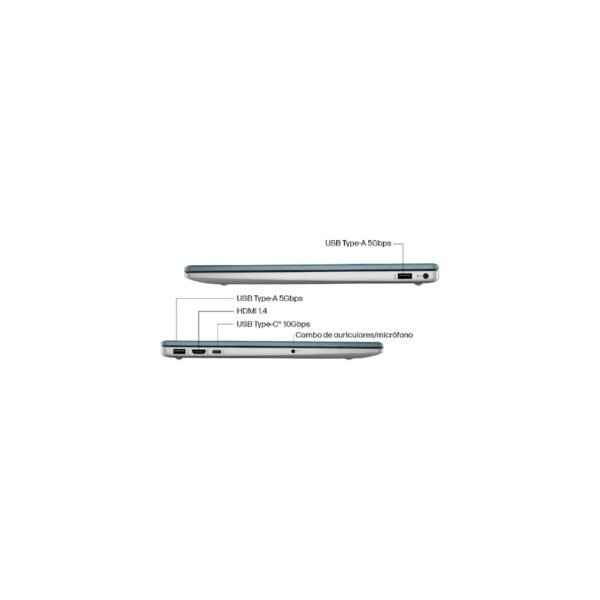 HP 15.6" FHD - R3-7320U, 8GB DDR5, SSD 512GB