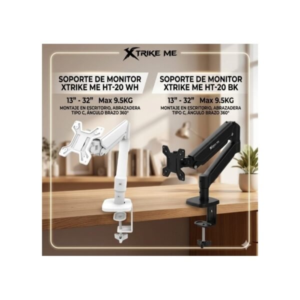 xtrike_ht20_bk_wh_wordpress_1000x1000 SOPORTE DE MONITOR XTRIKE ME HT-20